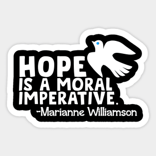 Hope is also a Civil Right Sticker